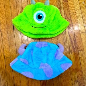 Tokyo Disneyland Monsters Inc Fuzzy Bucket Hats